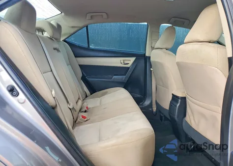 2016 Toyota Corolla L from USA, damaged, VIN 2T1BURHEXGC666705